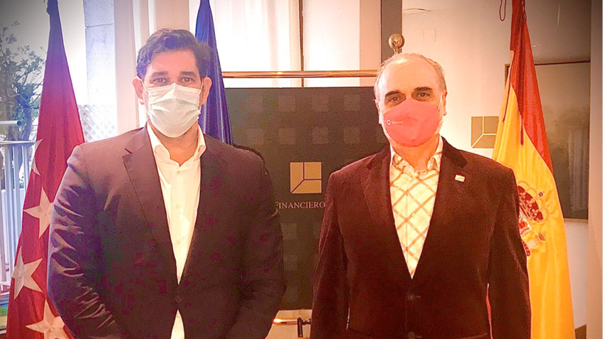 Javier de la Lama y Salvador Molina